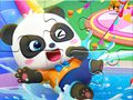 Igra Slagalica: vodeni park Baby Panda  online