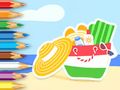 Igra Bojanka: Ljetna oprema za plažu  online