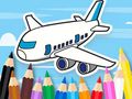Igra Bojanka: Leteći avion  online