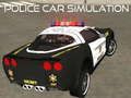 Igra Simulator policijskog automobila 2020  online