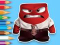 Igra Bojanka: Inside Out Angry  online