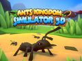 Igra Simulator kraljevstva mrava 3D  online
