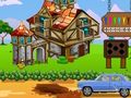 Igra Moderni Blue Car Escape  online
