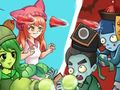 Igra Plant Girl Defence Zombie  online
