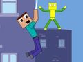 Igra Poligon s preprekama Spider-Noob  online