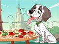 Igra Slagalica: Pas jede pizzu  online