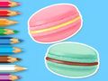 Igra Bojanka: Macaron  online