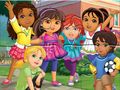 Igra Slagalica: Dora u grad  online