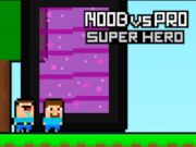 Igra Noob protiv Pro Super Heroja online Igra Noob protiv Pro Super Heroja online