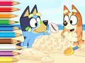 Igra Bojanka: Bluey On The Beach  online