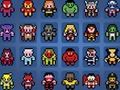 Igra Slike po brojevima Superheroji  online