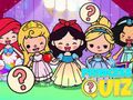 Igra Kviz za djecu: Kviz o princezi  online