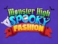 Igra Monster High Spooky Moda  online