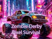 Igra Zombi derbi piksel preživljavanje online