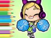 Igra Bojanka: Avatar World Cheerleader online Igra Bojanka: Avatar World Cheerleader online
