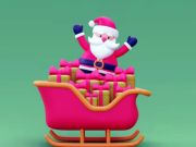 Igra Božićni jahač sanjki 3D  online