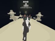 Igra Mačji ratnik Parkour  online