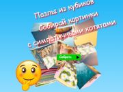 Igra Jigsaw Cube Puzzles Skupljajte slike sa slatkim mačićima  online