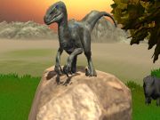 Igra Dino simulator City Attack online