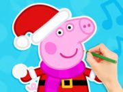 Igra Bojanka: Peppa Pig Snjegović  online