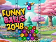 Igra Smiješne lopte 2048  online