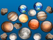 Igra Spoji planete svemir!  online