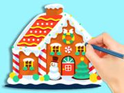 Igra Bojanka: Gingerbread Hut  online