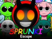 Igra Sprunki 3D bijeg  online