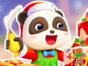 Igra Slagalica: Božićni kuhar Baby Panda  online
