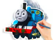 Igra Knjiga za bojanje: Thomas online Igra Knjiga za bojanje: Thomas online