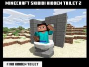 Igra MINICRAFT SKIBIDI Skriveni toalet 2  online