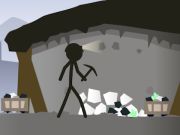 Igra Simulator rudarstva Stickman  online