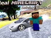 Igra Pravi simulator vožnje Minecraft  online