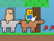 Igra Beba noob vs baby obby konj  online