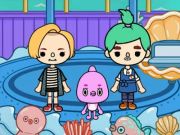 Igra Toca Boca: atrakcije  online