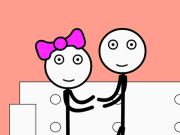 Igra Stickman zatvor i ljubav  online