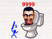 Igra Stickman heroj Skibidi Tower Defense  online