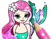 Igra Knjiga za bojanje: Mala sirena online Igra Knjiga za bojanje: Mala sirena online