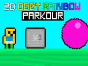 Igra 2d Obby Rainbow Parkour  online