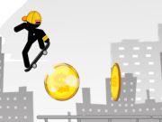 Igra Stickman Skate City  online