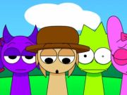 Igra Sprunki piramixed - gotove animacije  online