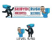 Igra Skibydi Rush  online