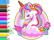 Igra Knjiga za bojanje: Unicorn Garden  online