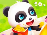 Igra Jigsaw Puzzle: Baby Panda Spring Picnic  online