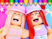 Igra Knjiga za bojanje: Roblox bestie  online