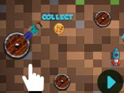 Igra MineBlock rotirati i letjeti avantura  online