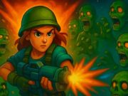 Igra Zombie Auto Defense  online