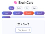 Igra Kalkulator mozga online