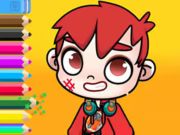 Igra Bojanje knjige: Avatar World Schoolboy online
