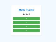 Igra Matematička zagonetka online